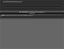 Tablet Screenshot of kunkhmerandresy.net